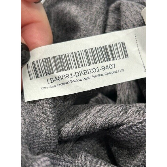 Quince Womens Pants Bootcut Cropped Pull On Ultra Stretch High Rise Gray Size XS - Picture 5 of 8